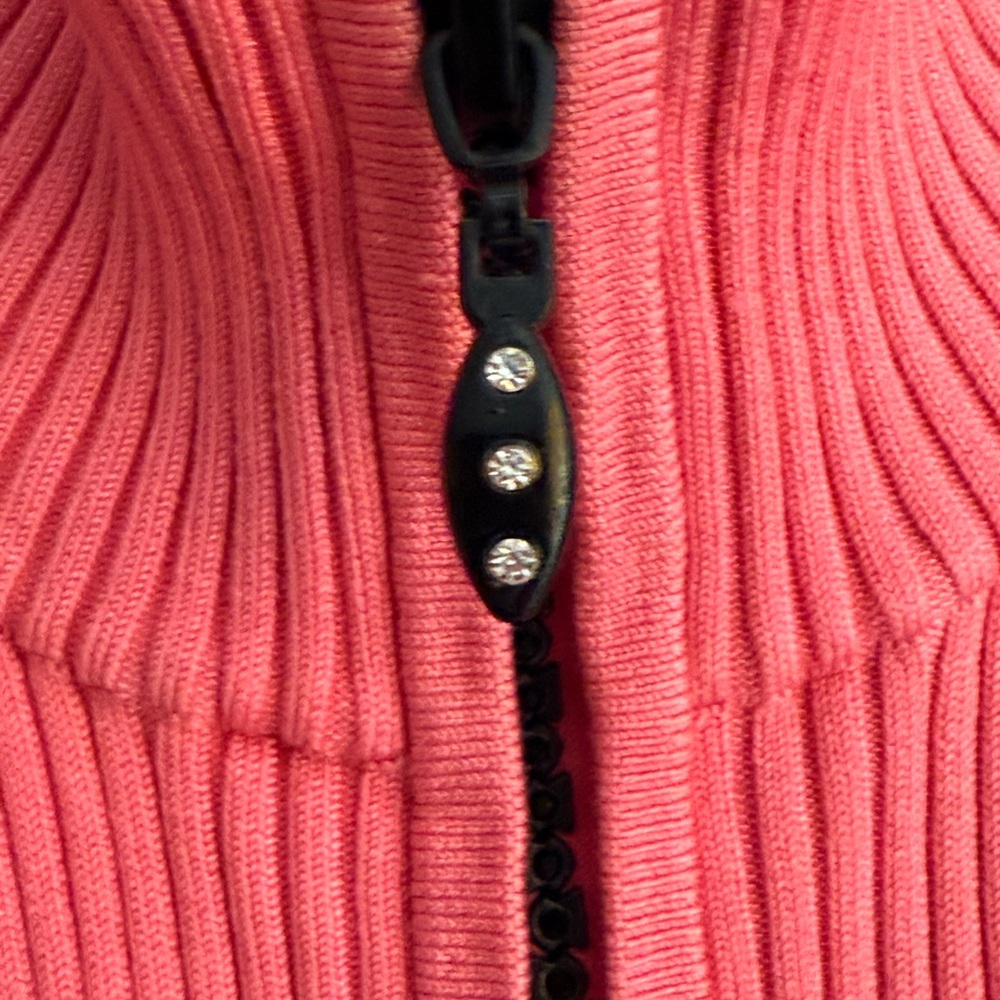 Cache Pink Sleeveless Ribbed Top - Picture 4 of 6